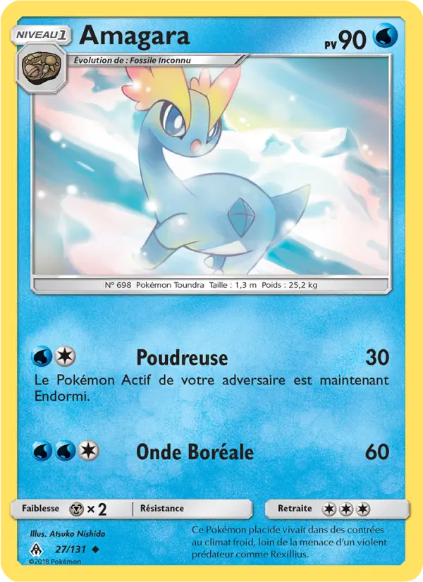 Amagara — Carte Pokémon 27 Lumière Interdite