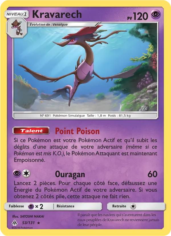 Kravarech — Carte Pokémon 53 Lumière Interdite