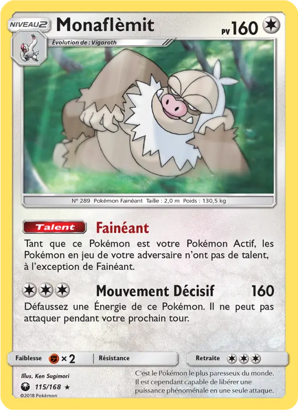 Monaflèmit — Carte Pokémon 115 Tempête Céleste
