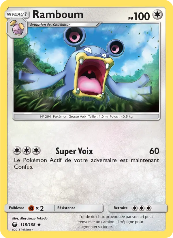 Ramboum — Carte Pokémon 118 Tempête Céleste