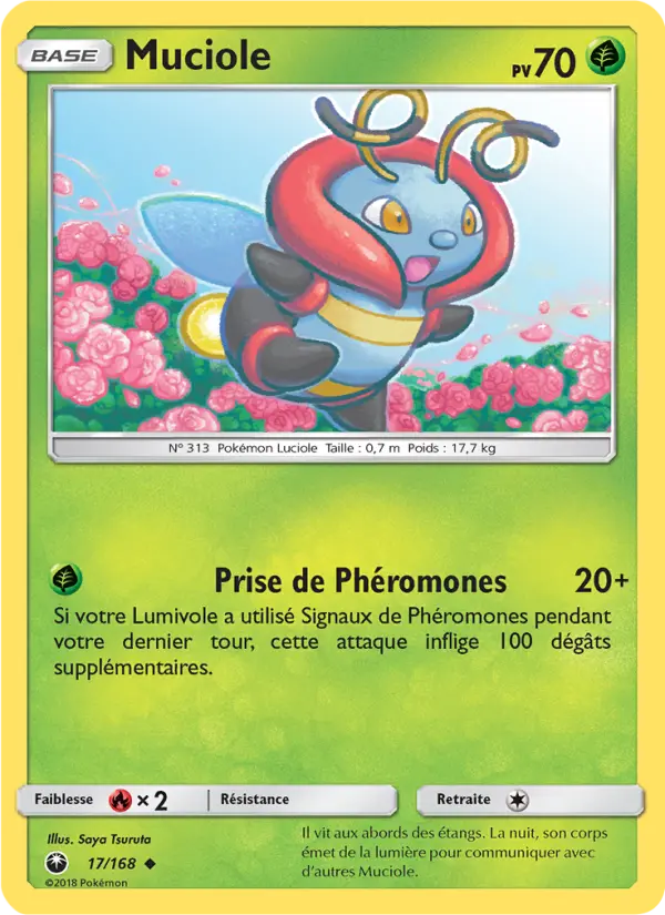 Muciole — Carte Pokémon 17 Tempête Céleste