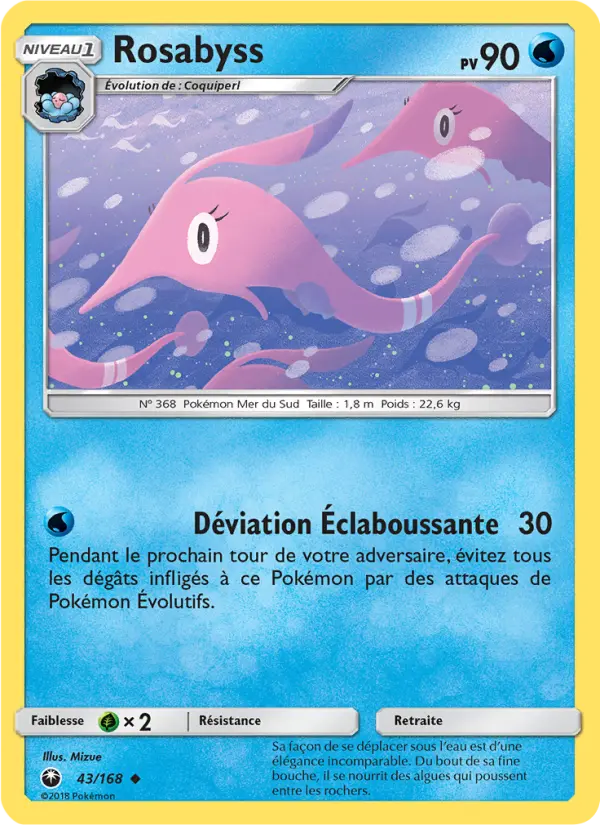Rosabyss — Carte Pokémon 43 Tempête Céleste