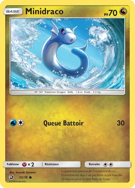 Carte Pokémon Minidraco sm10