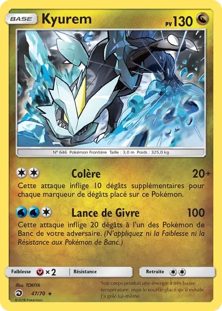 Carte Pokémon Kyurem sm10