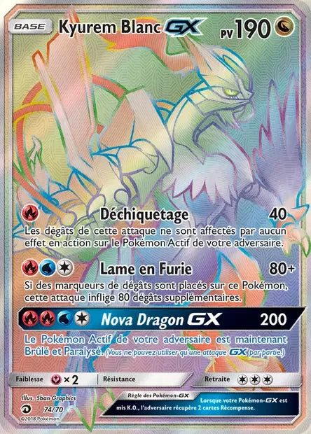 074/070 - Kyurem Blanc GX