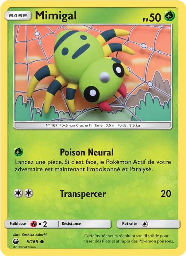 Mimigal — Carte Pokémon 5 Tempête Céleste