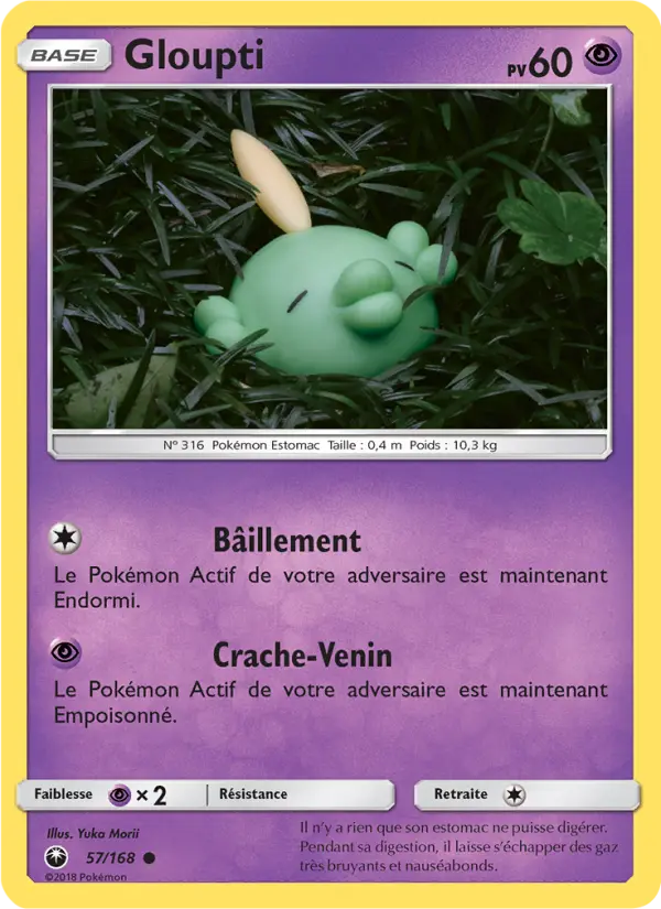 Gloupti — Carte Pokémon 57 Tempête Céleste