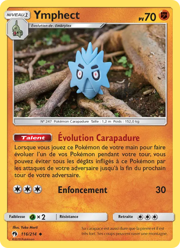 Ymphect — Carte Pokémon 116 Tonnerre Perdu