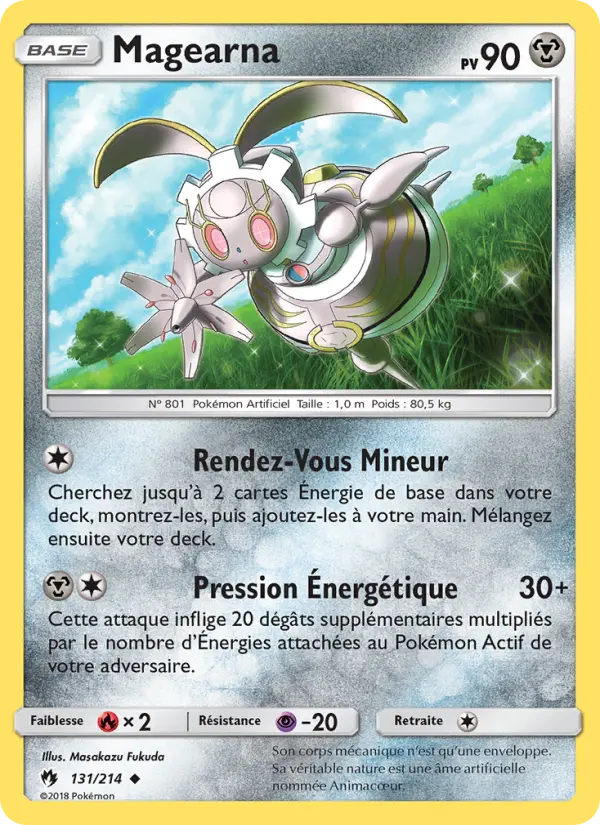Magearna — Carte Pokémon 131 Tonnerre Perdu