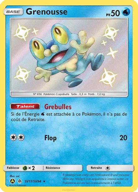 Carte Pokémon SV11/094 - Grenousse sma