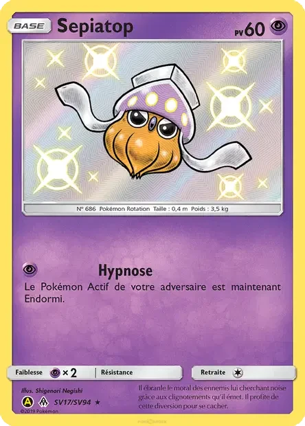 Carte Pokémon SV17/094 - Sepiatop sma