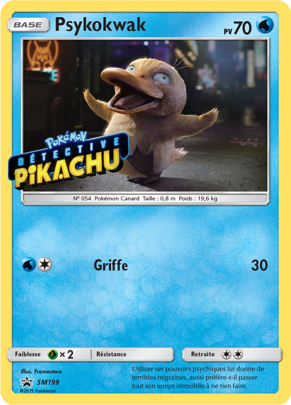 Psykokwak SM199 - Promos Soleil & Lune - Carte Pokémon