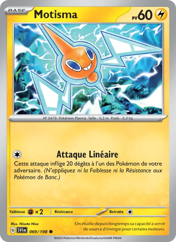 Motisma — Carte Pokémon 069 Écarlate et Violet