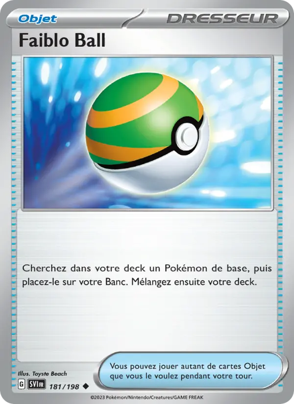 181/198 - Faiblo Ball