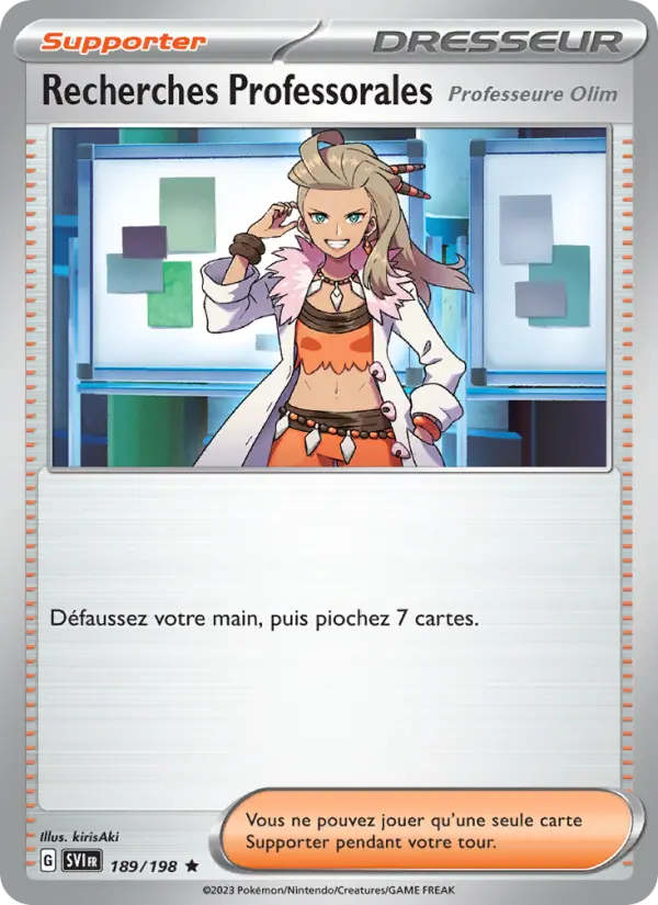 189/198 - Recherches Professorales