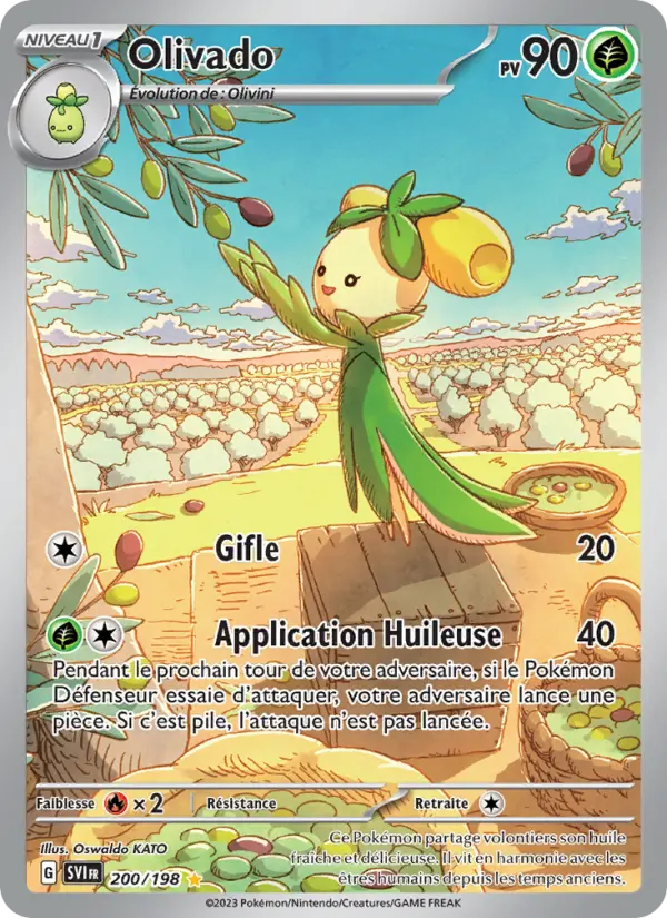 Olivado — Carte Pokémon 200 Écarlate et Violet