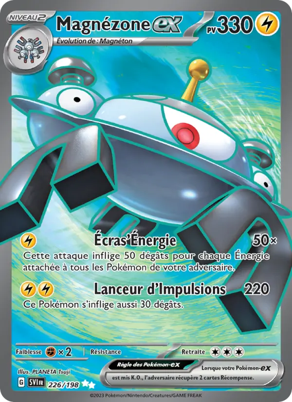Magnézone-ex — Carte Pokémon 226 Écarlate et Violet