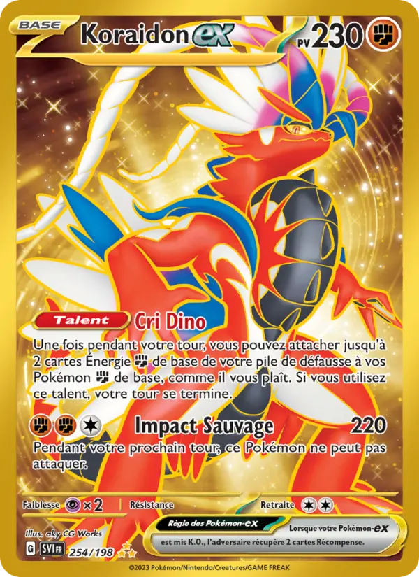 254/198 - Koraidon EX