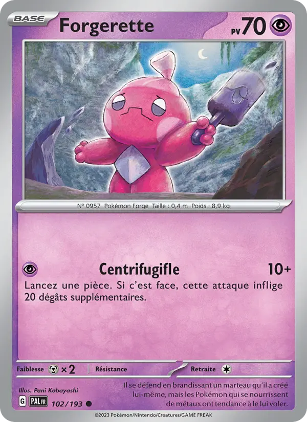 102/193 - Forgerette