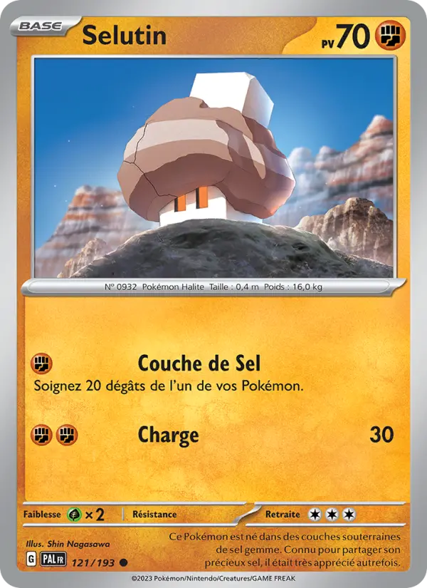 Selutin — Carte Pokémon 121 Évolutions à Paldea