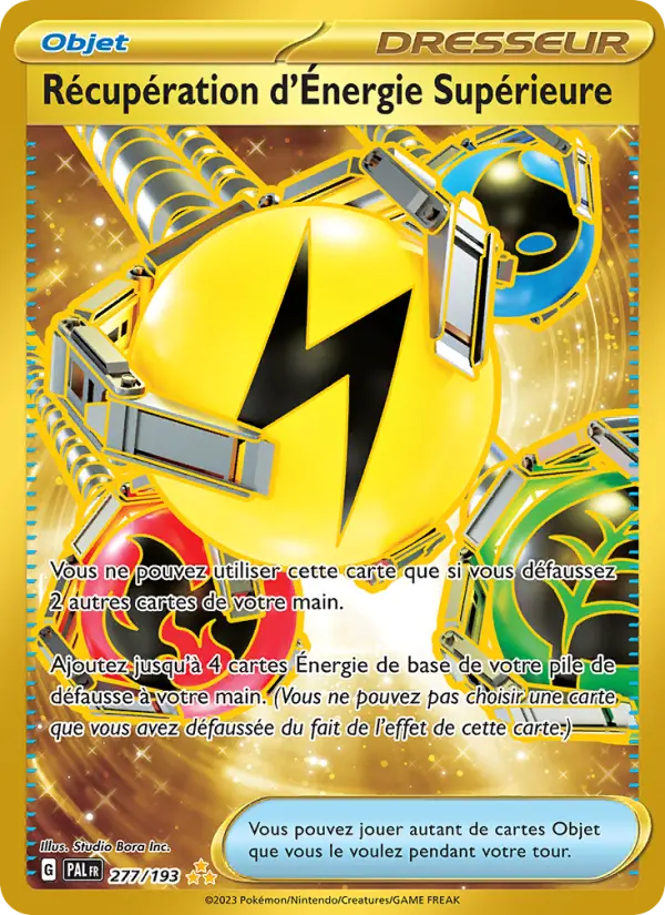 277/193 - Récupération d'Énergie Supérieure