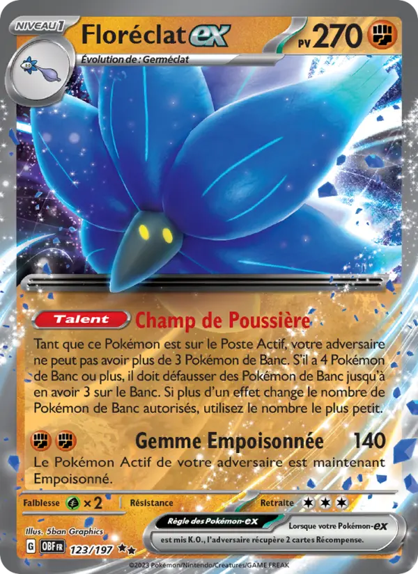 123/197 - Floréclat EX