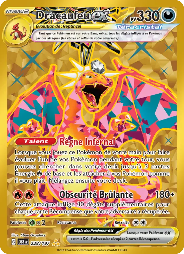 228/197 - Dracaufeu EX