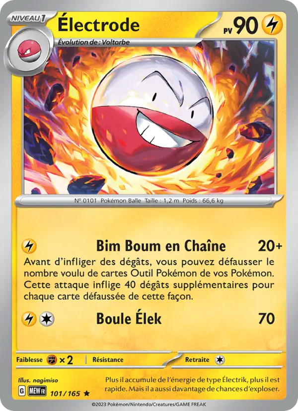 101/165 - Électrode