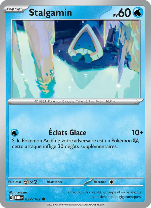Stalgamin — Carte Pokémon 037 Faille Paradoxe
