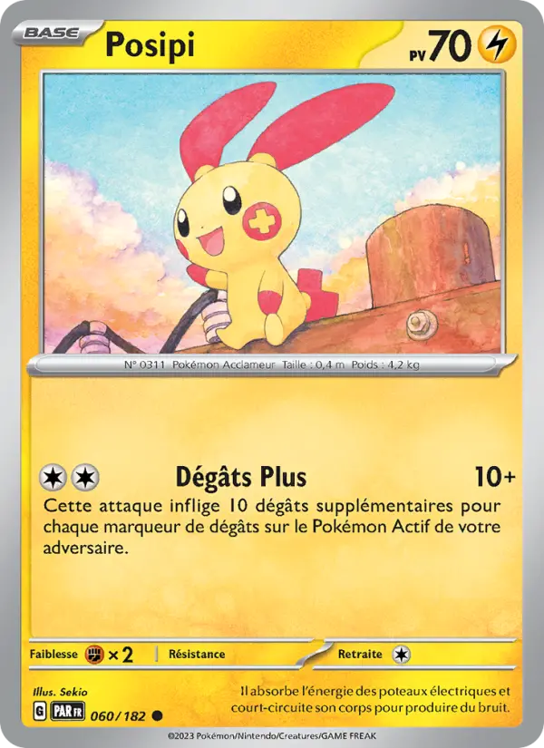 Posipi — Carte Pokémon 060 Faille Paradoxe