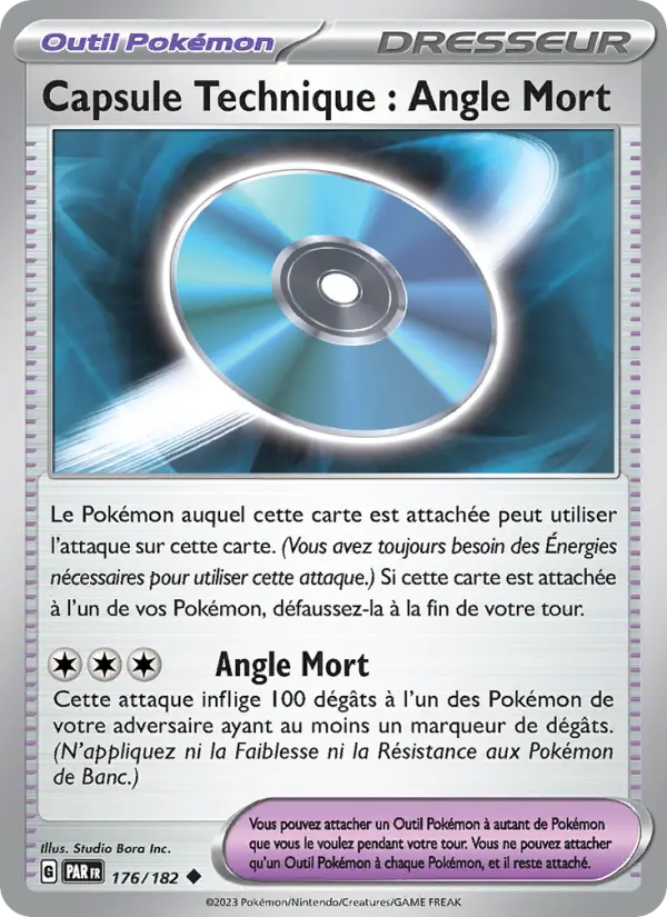176/182 - Capsule Technique : Angle Mort