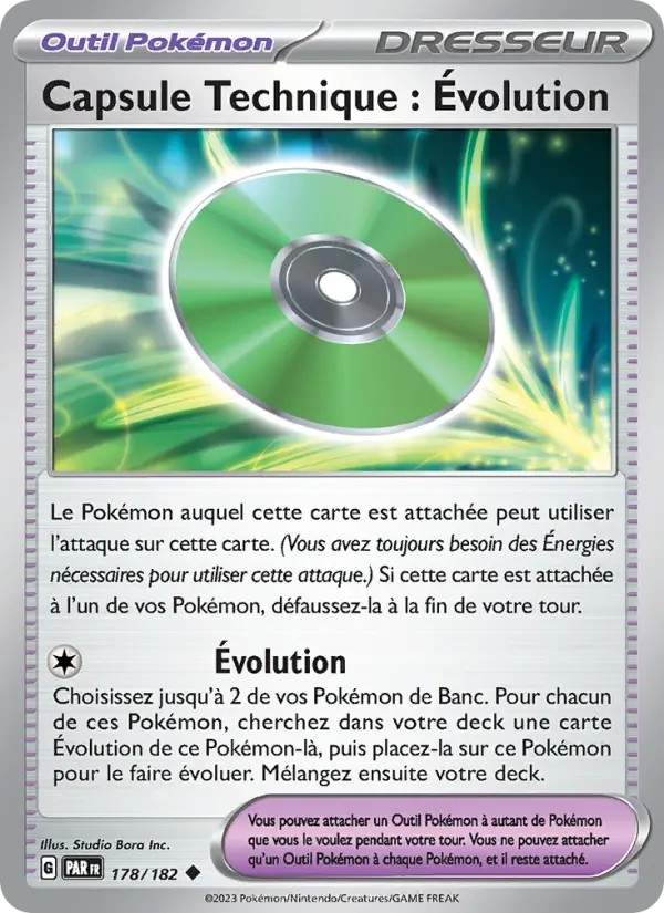 178/182 - Capsule Technique : Évolution