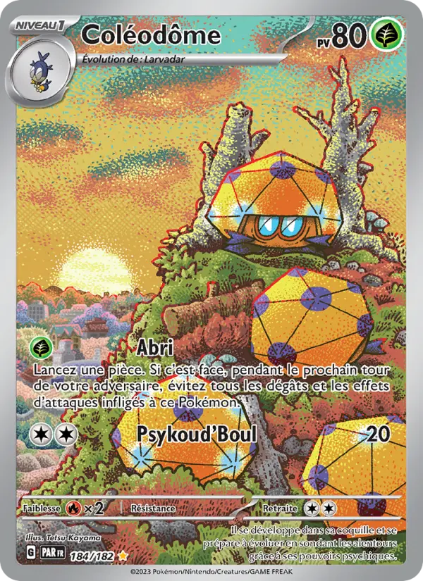 Coléodôme — Carte Pokémon 184 Faille Paradoxe