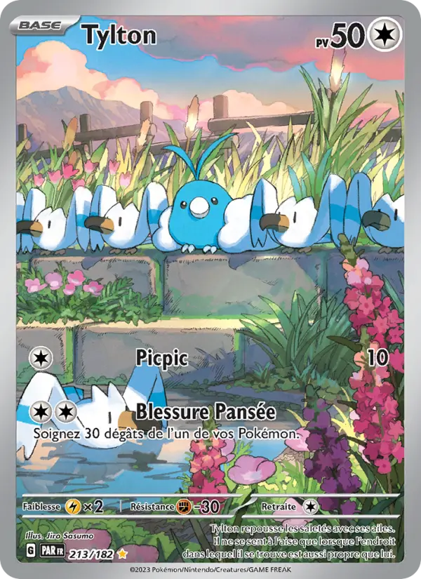 Tylton — Carte Pokémon 213 Faille Paradoxe