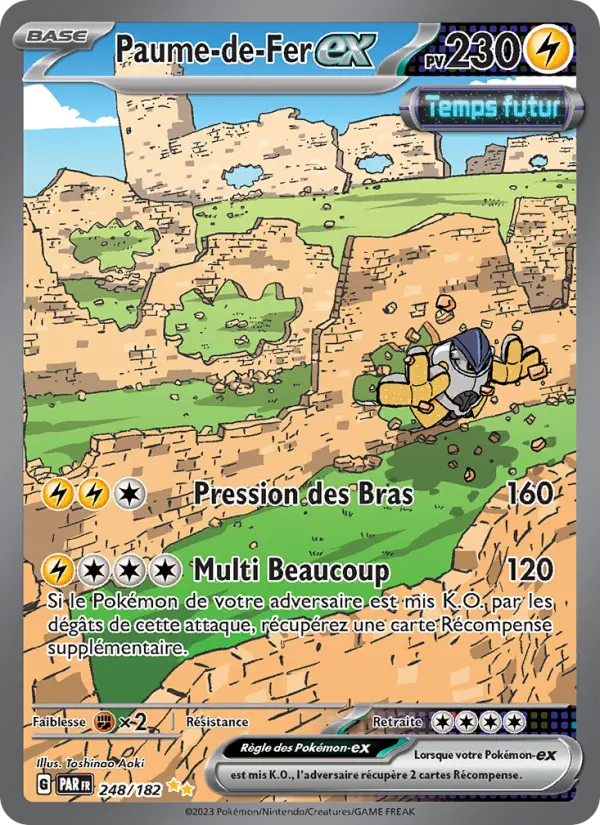 Paume-de-Fer-ex — Carte Pokémon 248 Faille Paradoxe