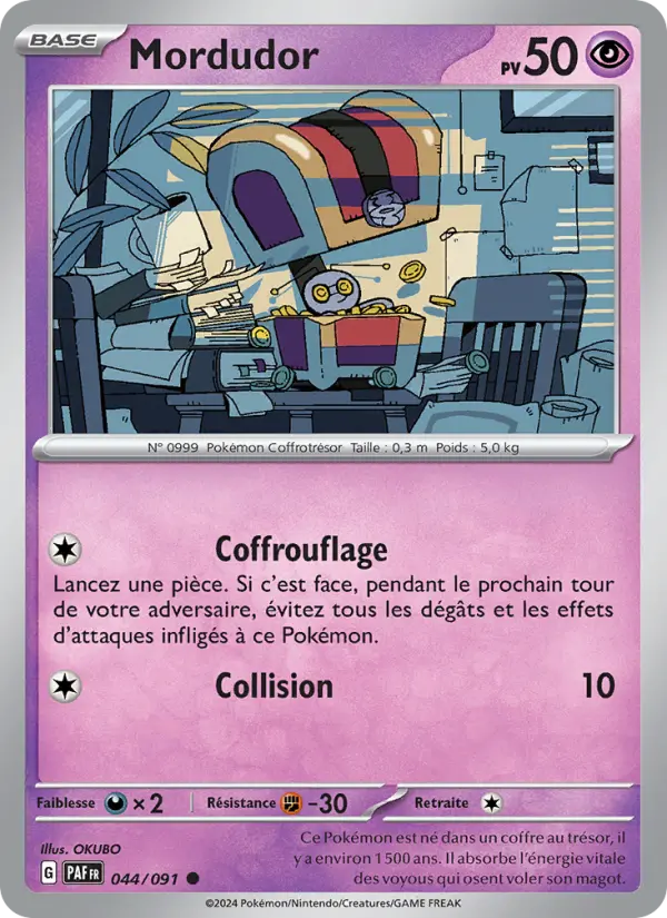 Mordudor — Carte Pokémon 044 Destinées de Paldea