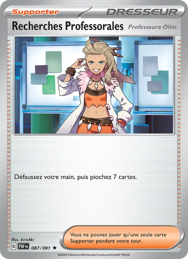 087/091 - Recherches Professorales