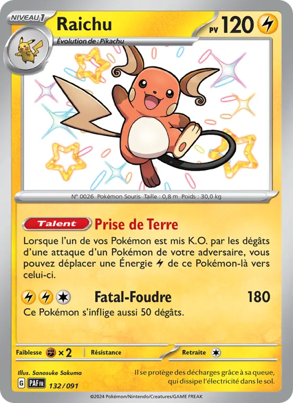 132/091 - Raichu