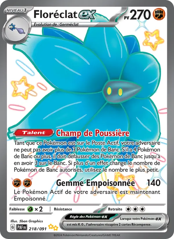 218/091 - Floréclat EX