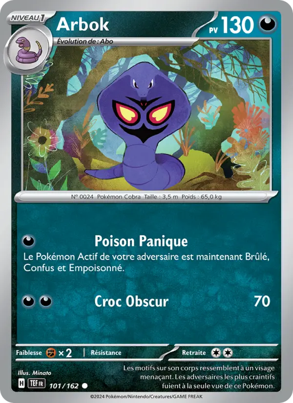 101/162 - Arbok