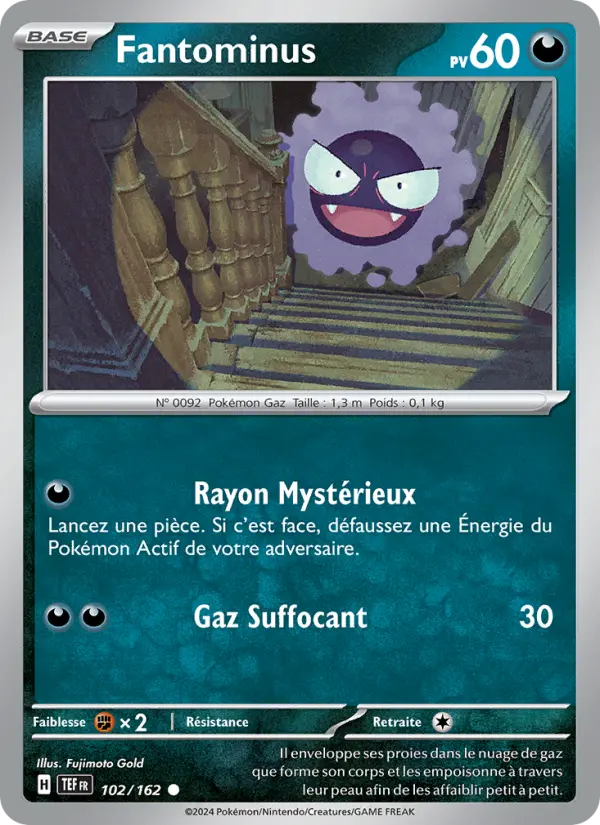 Fantominus — Carte Pokémon 102 Forces Temporelles