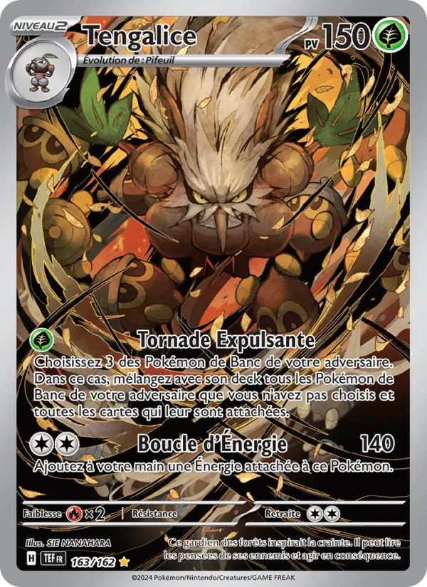 Tengalice — Carte Pokémon 163 Forces Temporelles