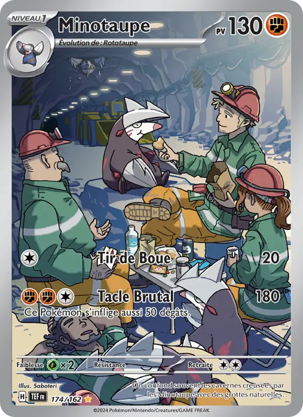 Minotaupe — Carte Pokémon 174 Forces Temporelles