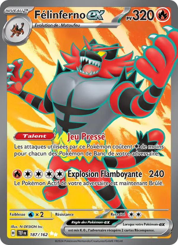 187/162 - Félinferno EX