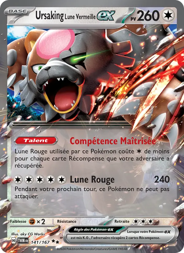 141/167 - Ursaking Lune Vermeille EX