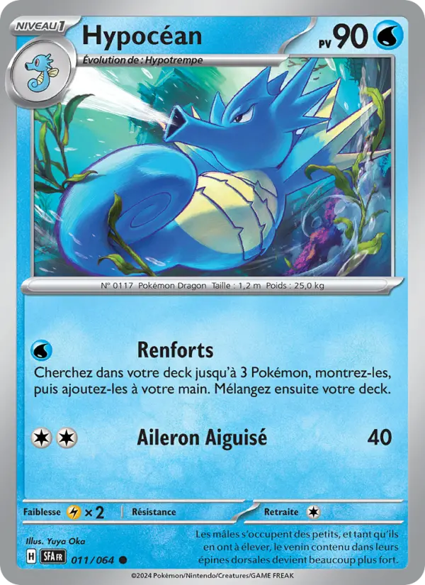 Hypocéan — Carte Pokémon 011 Fable Nébuleuse