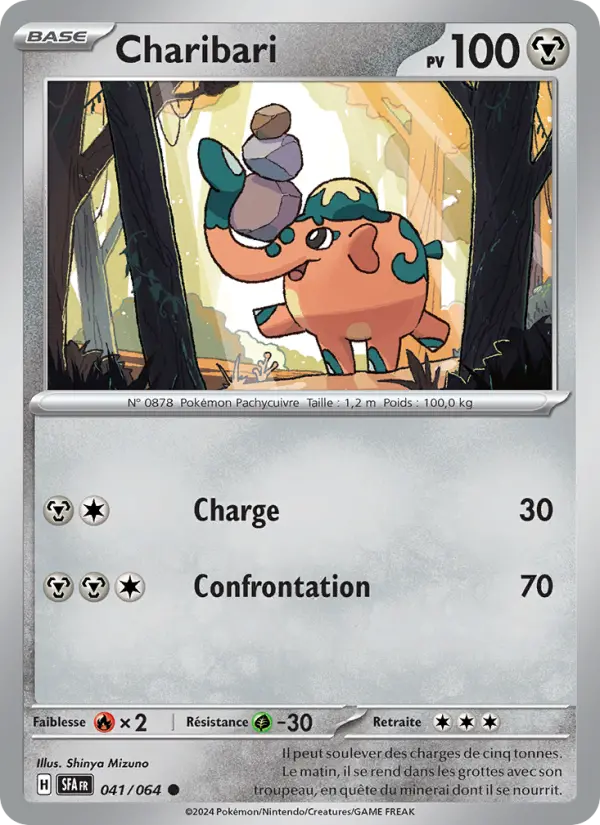 Charibari — Carte Pokémon 041 Fable Nébuleuse