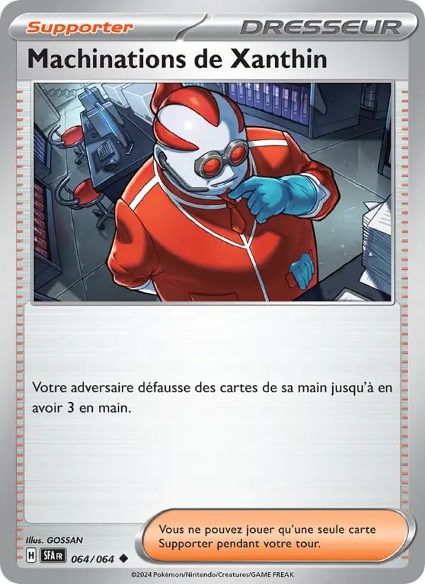 Machinations de Xanthin — Carte Pokémon 064 Fable Nébuleuse