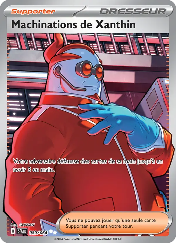 Machinations de Xanthin — Carte Pokémon 089 Fable Nébuleuse