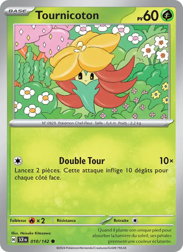 Tournicoton — Carte Pokémon 010 Couronne Stellaire